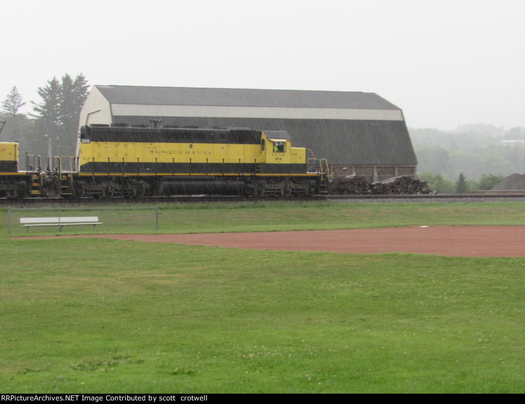 A torrential down pour